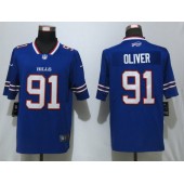 Buffalo Bills #91 Ed Oliver Royal 2019 NFL Draft First Round Pick Vapor Untouchable Limited Nike NFL Men Jersey
