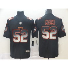Chicago Bears #52 Khalil Mack Black Arch Smoke Vapor Untouchable Limited Nike NFL Men Jersey