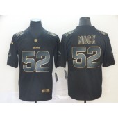 Chicago Bears #52 Khalil Mack Black Gold Vapor Untouchable Limited Nike NFL Men Jersey