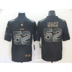 Chicago Bears #52 Khalil Mack Black Gold Vapor Untouchable Limited Nike NFL Men Jersey
