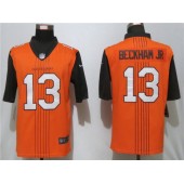 Cleveland Browns #13 Odell Beckham Jr. Brown City Edition Vapor Untouchable Limited Nike NFL Men Jersey
