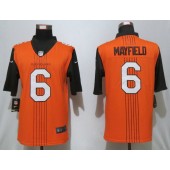 Cleveland Browns #6 Baker Mayfield Brown City Edition Vapor Untouchable Limited Nike NFL Men Jersey