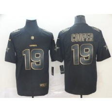 Dallas Cowboys #19 Amari Cooper Black Gold Vapor Untouchable Limited Nike NFL Men Jersey
