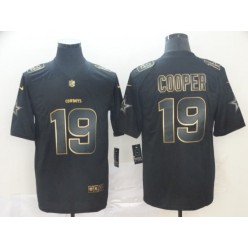 Dallas Cowboys #19 Amari Cooper Black Gold Vapor Untouchable Limited Nike NFL Men Jersey