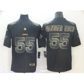 Dallas Cowboys #55 Leighton Vander Esch Black Gold Vapor Untouchable Limited Nike NFL Men Jersey