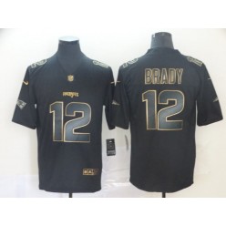 Green Bay Packers #12 Aaron Rodgers Black Gold Vapor Untouchable Limited Nike NFL Men Jersey