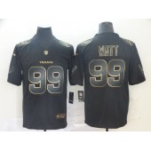 Houston Texans #99 J.J. Watt Black Gold Vapor Untouchable Limited Nike NFL Men Jersey