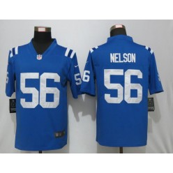 Indianapolis Colts #56 Quenton Nelson Royal Vapor Untouchable Limited Nike NFL Men Jersey