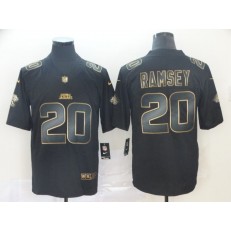 Jacksonville Jaguars #20 Jalen Ramsey Black Gold Vapor Untouchable Limited Nike NFL Men Jersey