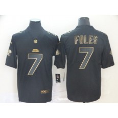 Jacksonville Jaguars #7 Nick Foles Black Gold Vapor Untouchable Limited Nike NFL Men Jersey