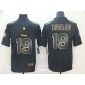Minnesota Vikings #19 Adam Thielen Black Gold Vapor Untouchable Limited Nike NFL Men Jersey