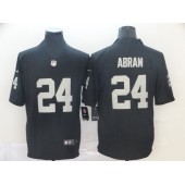 Oakland Raiders #24 Johnathan Abram Black Vapor Untouchable Limited Nike NFL Men Jersey
