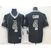Oakland Raiders #4 Derek Carr Black Drift Fashion Limited Nike NFL Men Jersey