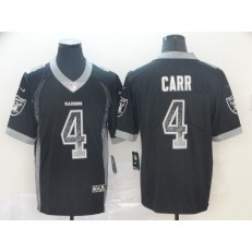 Oakland Raiders #4 Derek Carr Black Drift Fashion Limited Nike NFL Men Jersey