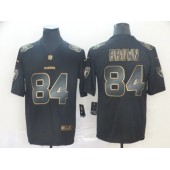 Oakland Raiders #84 Antonio Brown Black Gold Vapor Untouchable Limited Nike NFL Men Jersey