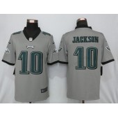 Philadelphia Eagles #10 DeSean Jackson Silver Inverted Legend Limited Nike NFL Men Jersey
