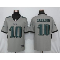 Philadelphia Eagles #10 DeSean Jackson Silver Inverted Legend Limited Nike NFL Men Jersey