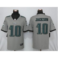 Philadelphia Eagles #10 DeSean Jackson Silver Inverted Legend Limited Nike NFL Men Jersey
