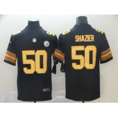 Pittsburgh Steelers #50 Ryan Shazier Black Color Rush Limited Nike NFL Men Jersey