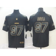 San Francisco 49ers #97 Nick Bosa Black Gold Vapor Untouchable Limited Nike NFL Men Jersey