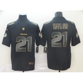 Washington Redskins #21 Sean Taylor Black Gold Vapor Untouchable Limited Nike NFL Men Jersey