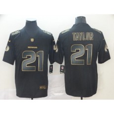Washington Redskins #21 Sean Taylor Black Gold Vapor Untouchable Limited Nike NFL Men Jersey