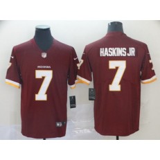 Washington Redskins #7 Dwayne Haskins Jr Burgundy Vapor Untouchable Limited Nike NFL Men Jersey