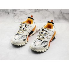 BALENCIAGA TRACK LED TRAINERS 3.0 WHITE ORANGE 542023 W1GB1 9059