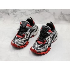 BALENCIAGA TRACK TRAINERS 2.0 GREY BLACK RED 570391 W2GN3 1003