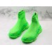 BALENCIAGA TRIPLE S AIR KNIT MID SOCK NEON GREEN
