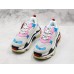 BALENCIAGA TRIPLE S WHITE PINK BLUE BLACK 584088 W06E2 1150