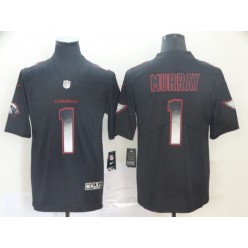 Arizona Cardinals #1 Kyler Murray Black Arch Smoke Vapor Untouchable Limited Nike NFL Men Jersey
