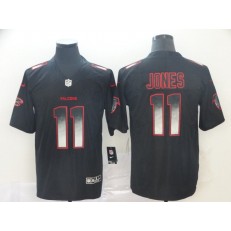 Atlanta Falcons #11 Julio Jones Black Arch Smoke Vapor Untouchable Limited Nike NFL Men Jersey