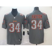 Chicago Bears #34 Walter Payton Gray Camo Vapor Untouchable Limited Nike NFL Men Jersey