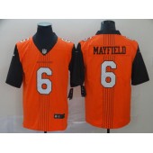 Cleveland Browns #6 Baker Mayfield Orange City Edition Vapor Untouchable Limited Nike NFL Men Jersey