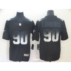 Dallas Cowboys #90 DeMarcus Lawrence Black Arch Smoke Vapor Untouchable Limited Nike NFL Men Jersey