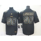 Dallas Cowboys #90 DeMarcus Lawrence Black Gold Vapor Untouchable Limited Nike NFL Men Jersey