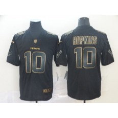 Houston Texans #10 DeAndre Hopkins Black Gold Vapor Untouchable Limited Nike NFL Men Jersey