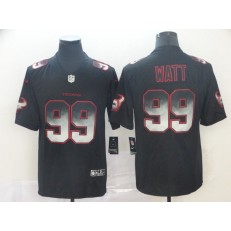 Houston Texans #99 J.J. Watt Black Arch Smoke Vapor Untouchable Limited Nike NFL Men Jersey