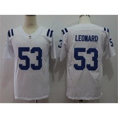 Indianapolis Colts #53 Darius Leonard White Vapor Untouchable Limited Nike NFL Men Jersey