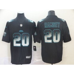 Jacksonville Jaguars #20 Jalen Ramsey Black Arch Smoke Vapor Untouchable Limited Nike NFL Men Jersey