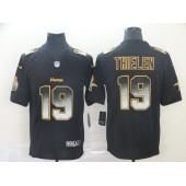 Minnesota Vikings #19 Adam Thielen Black Arch Smoke Vapor Untouchable Limited Nike NFL Men Jersey