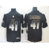 New Orleans Saints #41 Alvin Kamara Black Arch Smoke Vapor Untouchable Limited Nike NFL Men Jersey