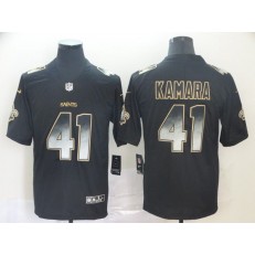 New Orleans Saints #41 Alvin Kamara Black Arch Smoke Vapor Untouchable Limited Nike NFL Men Jersey