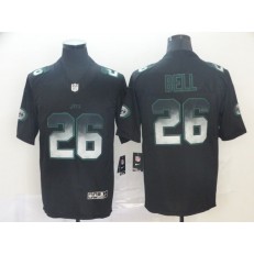 New York Jets #26 Le'Veon Bell Black Arch Smoke Vapor Untouchable Limited Nike NFL Men Jersey