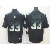 New York Jets #33 Jamal Adams Black Arch Smoke Vapor Untouchable Limited Nike NFL Men Jersey