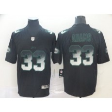 New York Jets #33 Jamal Adams Black Arch Smoke Vapor Untouchable Limited Nike NFL Men Jersey