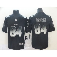 Oakland Raiders #84 Antonio Brown Black Arch Smoke Vapor Untouchable Limited Nike NFL Men Jersey