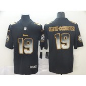 Pittsburgh Steelers #19 JuJu Smith-Schuster Black Arch Smoke Vapor Untouchable Limited Nike NFL Men Jersey