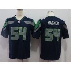 Seattle Seahawks #54 Bobby Wagner Navy Vapor Untouchable Limited Nike NFL Men Jersey
